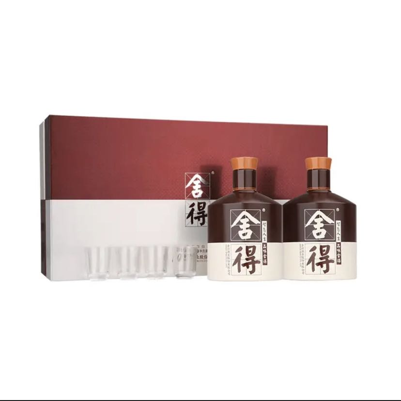 LANGJIU 郎酒 舍得 品味舍得 浓香型白酒 52度 600ml*2瓶 礼盒装 652.01元（需用券