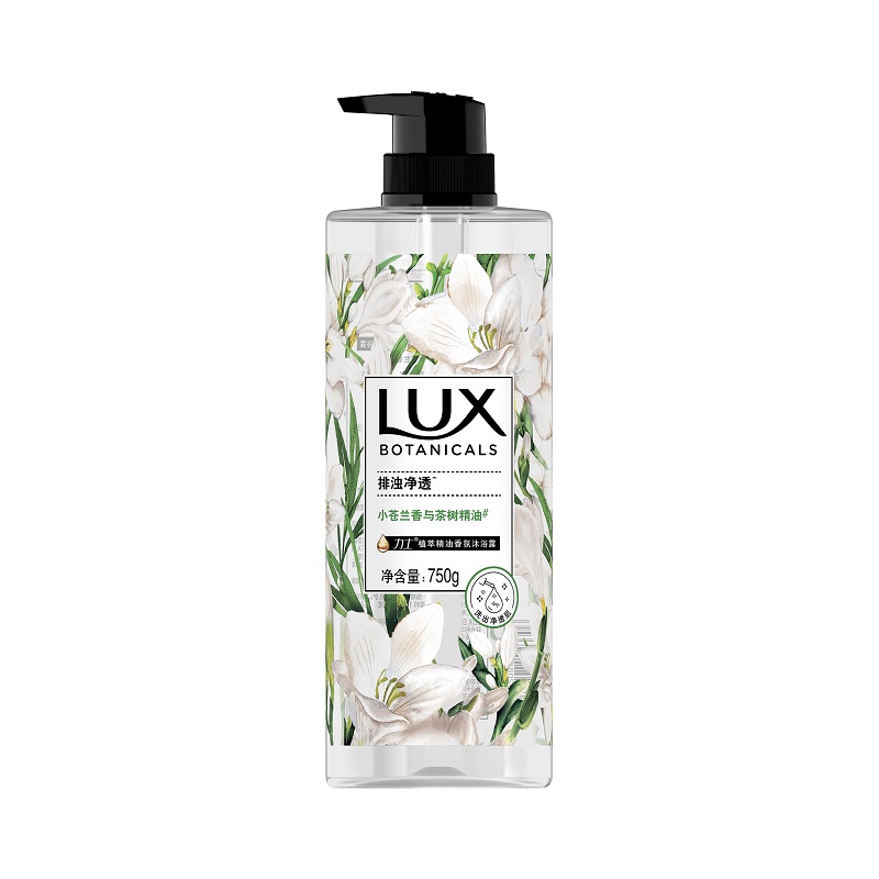 88VIP：LUX 力士 植萃精油香氛沐浴露 小苍兰香750g 29.99元（需买3件，需用券）