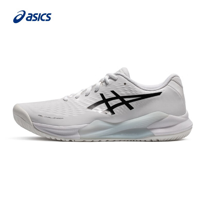 ASICS 亚瑟士 男子缓震防滑网球鞋GEL-CHALLENGER 14 白色/黑色43.5 590元（需买2件