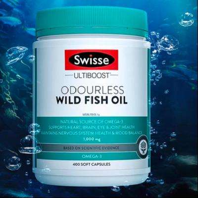 88VIP:Swisse 斯维诗 深海鱼油 omega3软胶囊 400粒 102.82元包邮+591淘金币