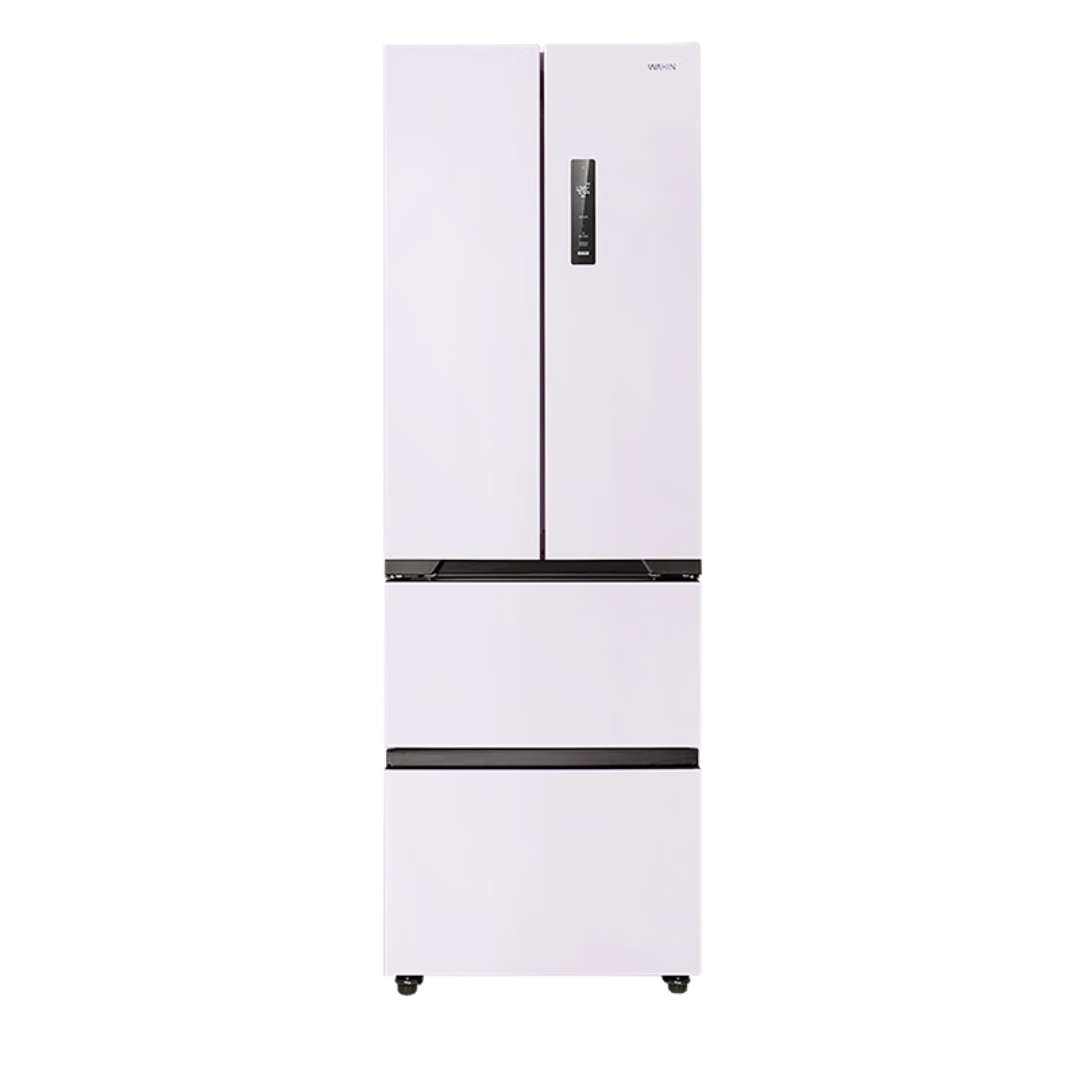 PLUS会员：华凌 法式多开门电冰箱家用小户型400升 一级能效双变频HR-419WUFPZ 2
