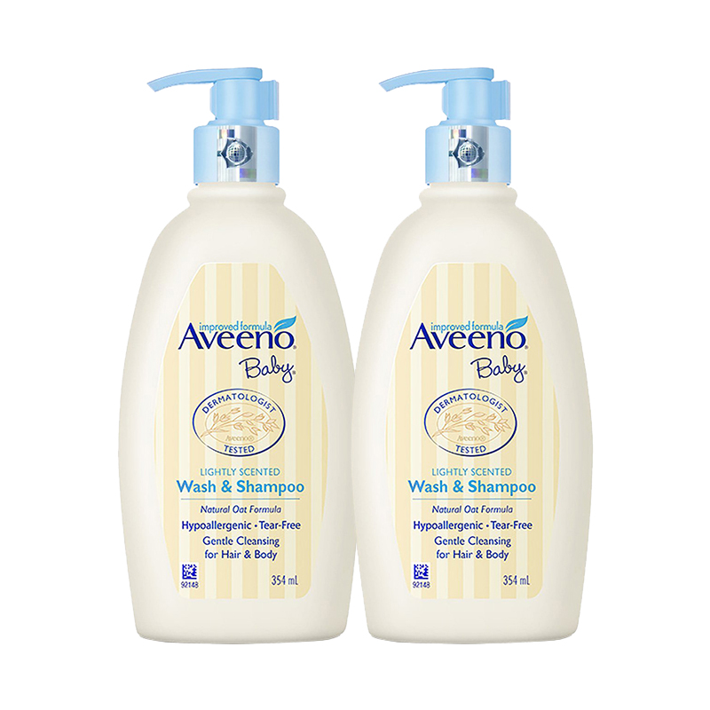 Aveeno 儿童洗发沐浴354ml*2 82.05元（需用券）