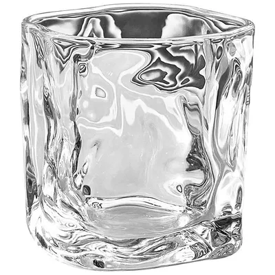 皇家洛克 透明扭扭玻璃杯 230ml 1.98元包邮