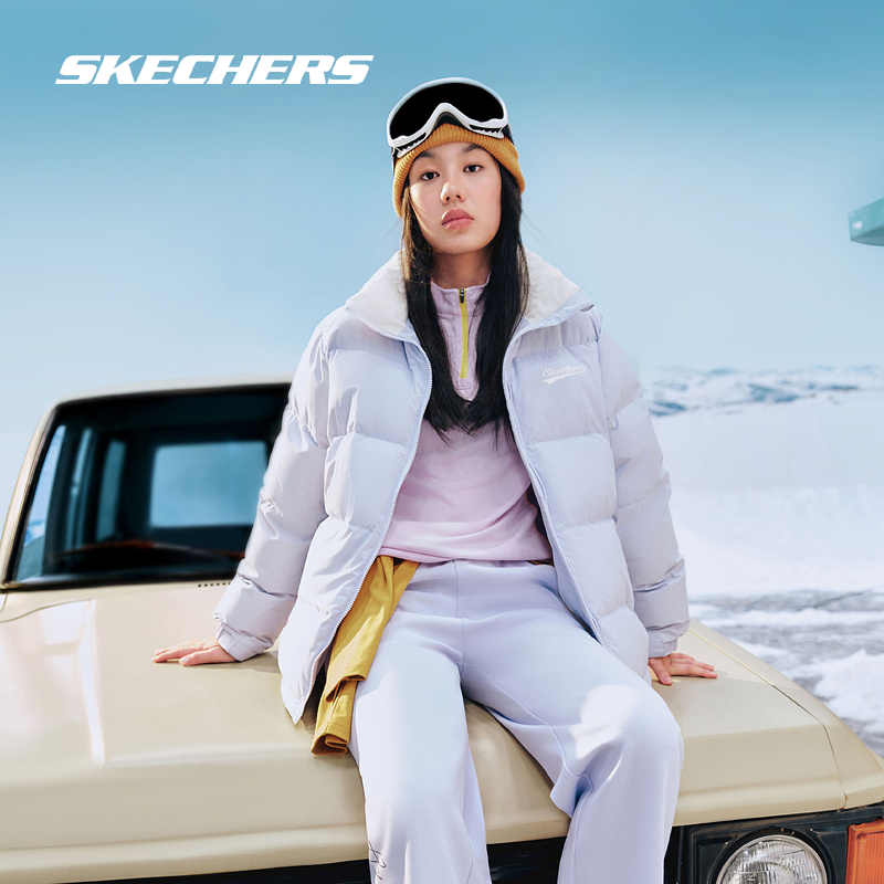 88VIP：SKECHERS 斯凯奇 运动生活 L423U080 男女通用羽绒服 398.05元