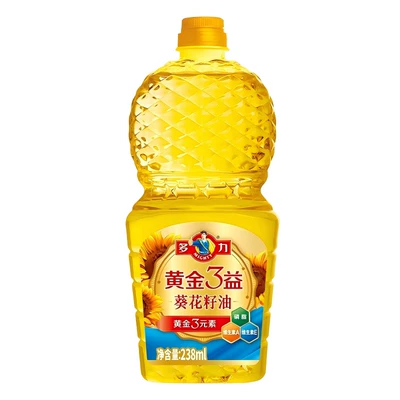 多力 黄金3益 葵花籽油 238ml 3.9元