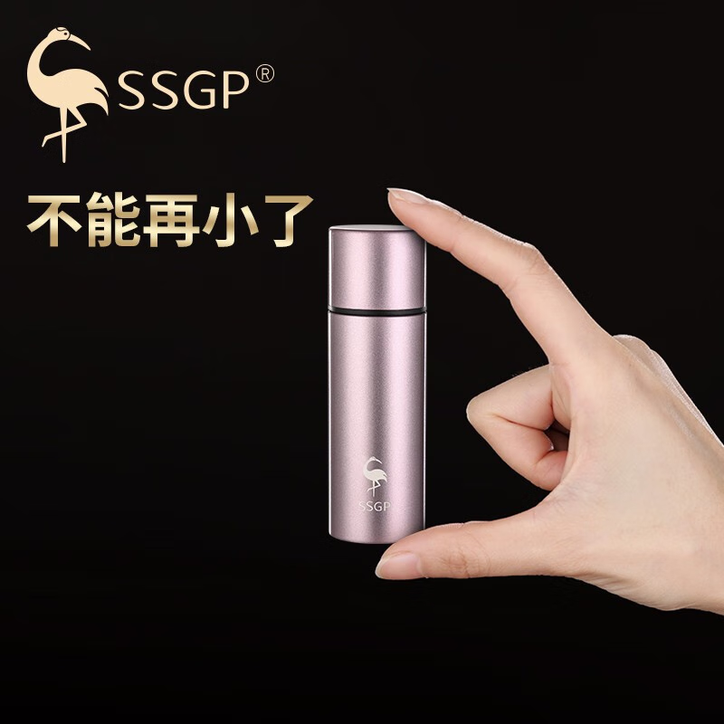 三四钢 SSGP 迷你保温杯 150ml 法兰克福蜜桃粉 35元