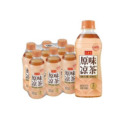 王老吉 原味凉茶植物饮料300ml*6瓶 1.45元包邮