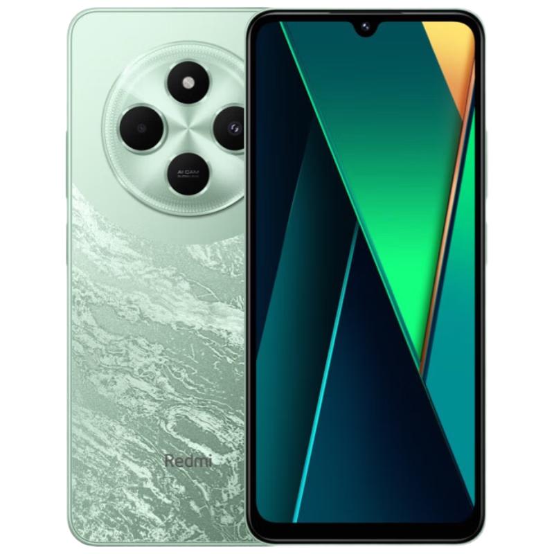 红米 14C 4G手机 4GB+64GB 碧波绿 599元