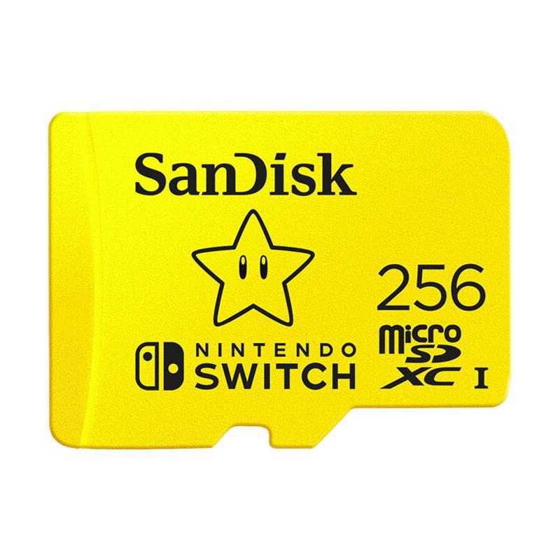 SanDisk 闪迪 SDSQXAO-256G-ZNCZN 超级马里奥款 microSD-存储卡 256GB（V30、U3） 178元（