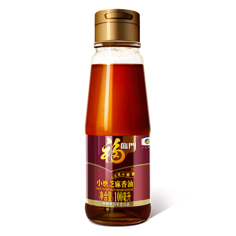 福临门 一级小磨香油 100ml 纯芝麻油 1元