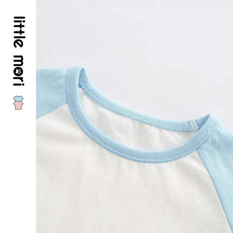 little mori 儿童短袖套装 （任选款式尺码） 43.36元（需用券）