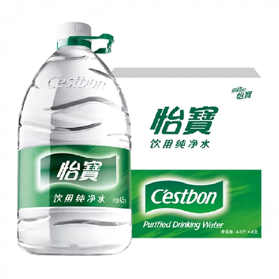 怡宝 饮用水 整箱4.5L*4桶 21.84元