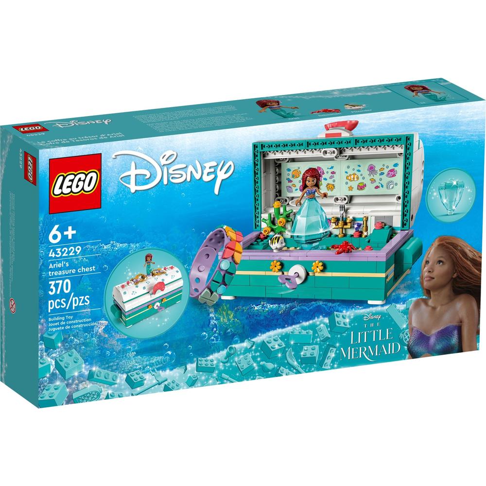 LEGO 乐高 Disney迪士尼系列 43229 爱丽儿的藏宝箱 285.12元