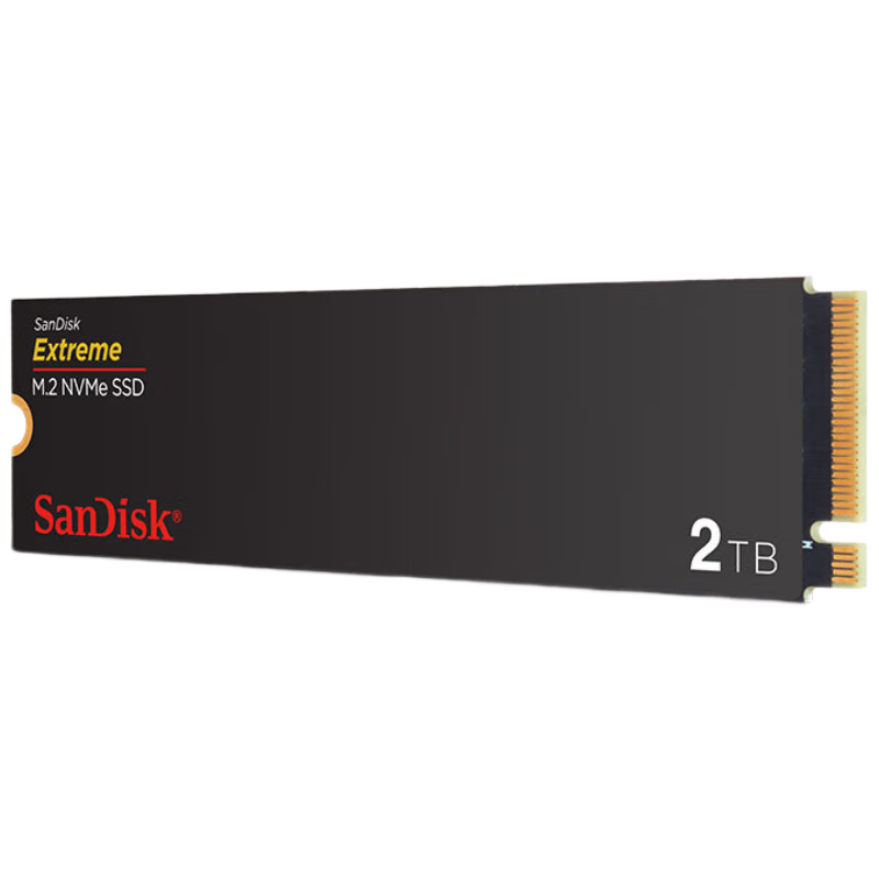 SanDisk 2TB 固态硬盘 M.2接口NVMe协议PCIe4.0至尊极速+凑单 664.61元(774.61元+返10元京豆+晒单返100e卡)