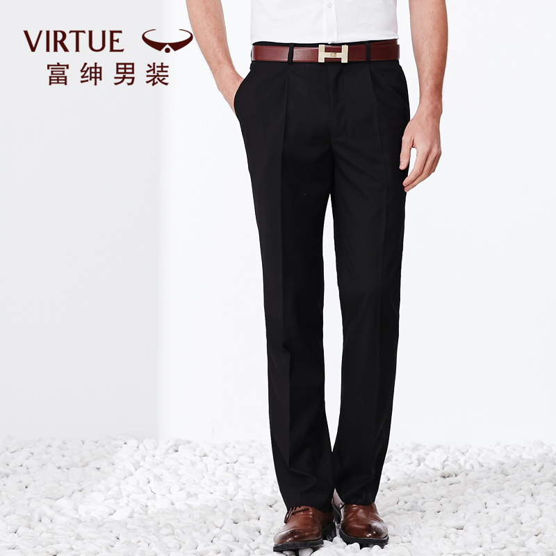Virtue 富绅 男单双褶免烫西裤 42.5元（需买2件，需用券）