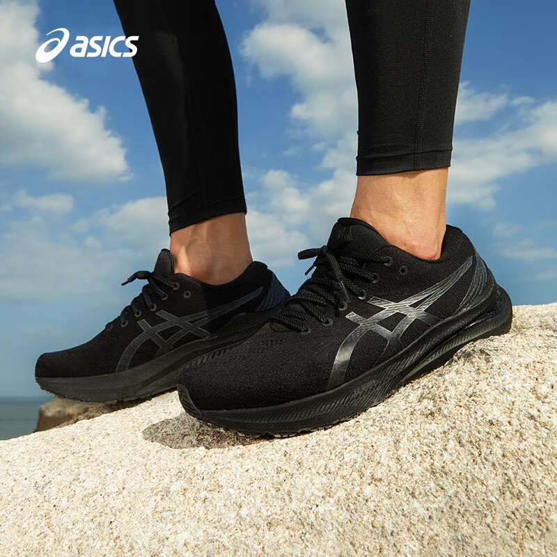 ASICS 亚瑟士 男鞋稳定支撑跑鞋运动鞋透气跑步鞋 GEL-KAYANO 29 黑色 868.55元（