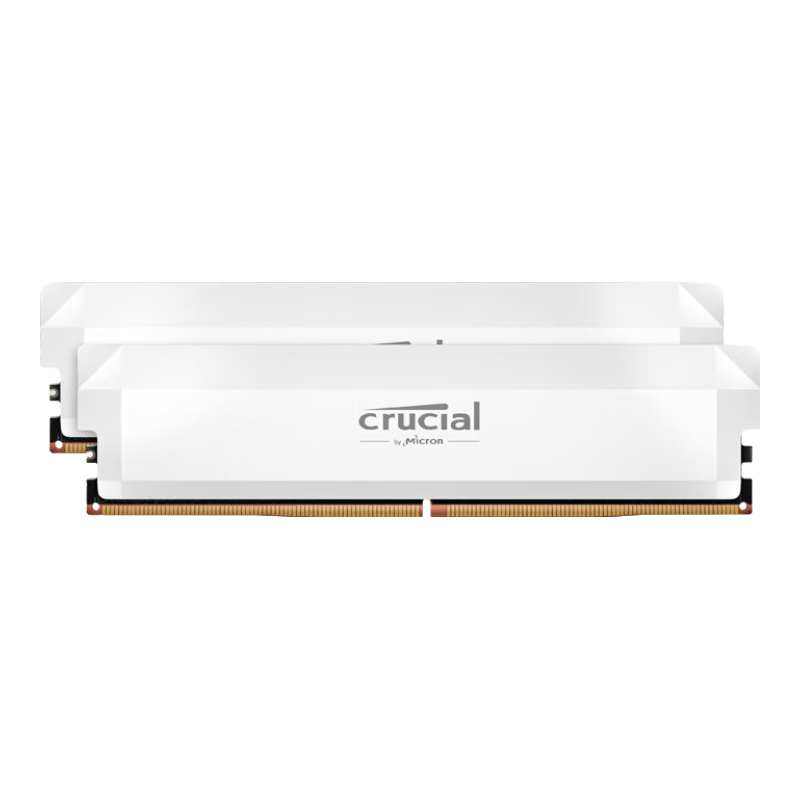 12日0点：Crucial 英睿达 Pro系列 超频条 DDR5 6000MHz 台式机内存 32GB（16GB×2） 665