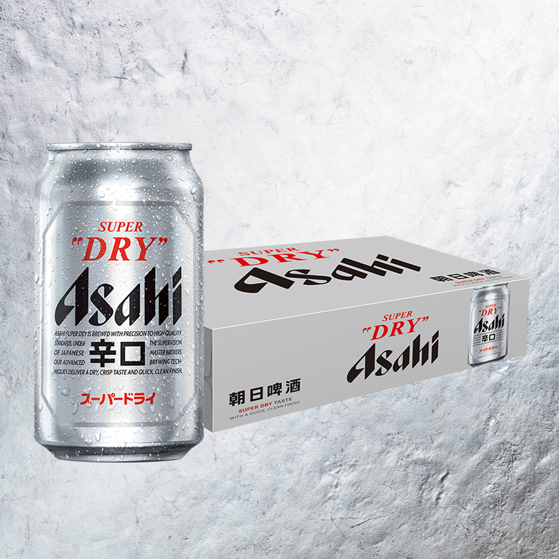 朝日啤酒 超爽系列生啤罐装 330ml*24罐 125.31元