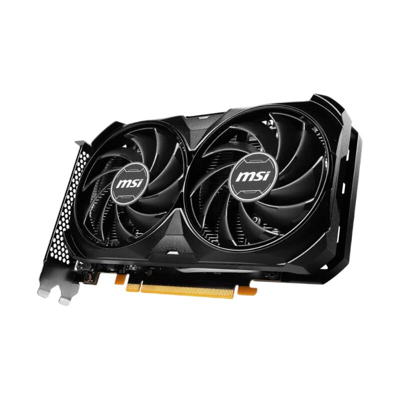 88VIP：MSI 微星 GeForce RTX 4060 VENTUS 万图师 2X BLACK 8G OC 显卡 2114元（返100元猫超