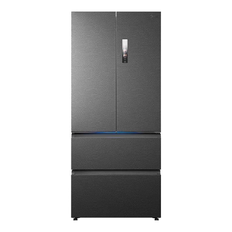 美的 M60系列 MR-550WUFIPZE 风冷法式门冰箱 523L 黑色系 4552.19元（需用券）