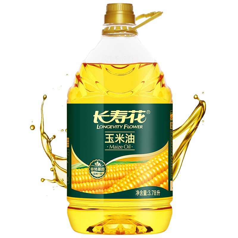 京喜特价app、plus会员：长寿花 玉米油3.78L 食用油 非转基因压榨一级 45.9元