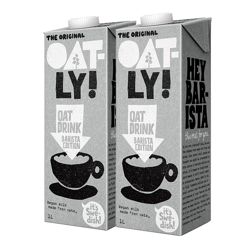 OATLY 噢麦力 咖啡大师燕麦奶1L*6箱装 113.91元