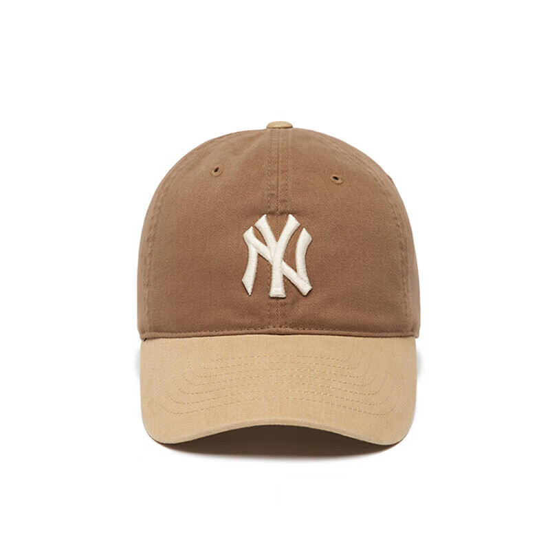 MLB 软顶棒球帽3ACP0421N-50BGD-F纽约洋基队/深米色/大标F帽围56-59 254元（需用券