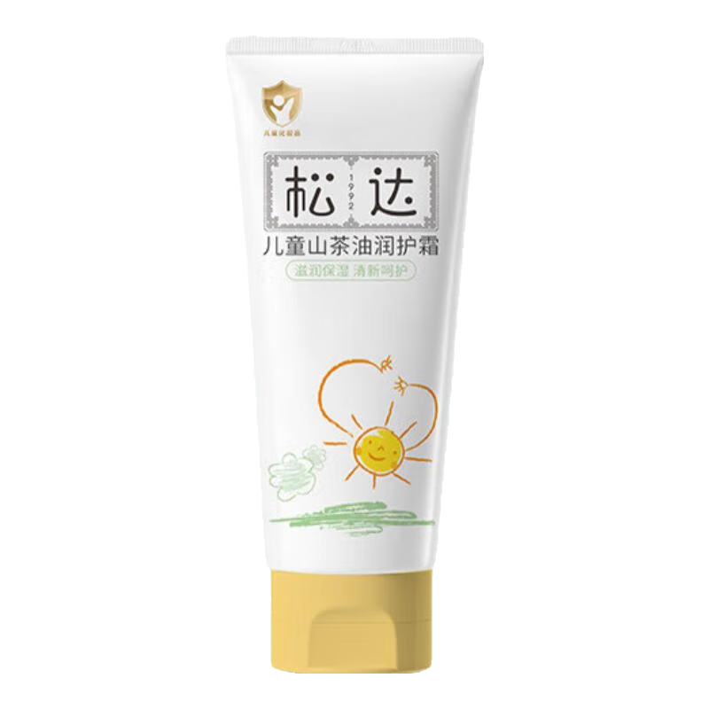 PLUS会员：松达 儿童山茶油面霜润肤霜 100g 57.36元（需领券）