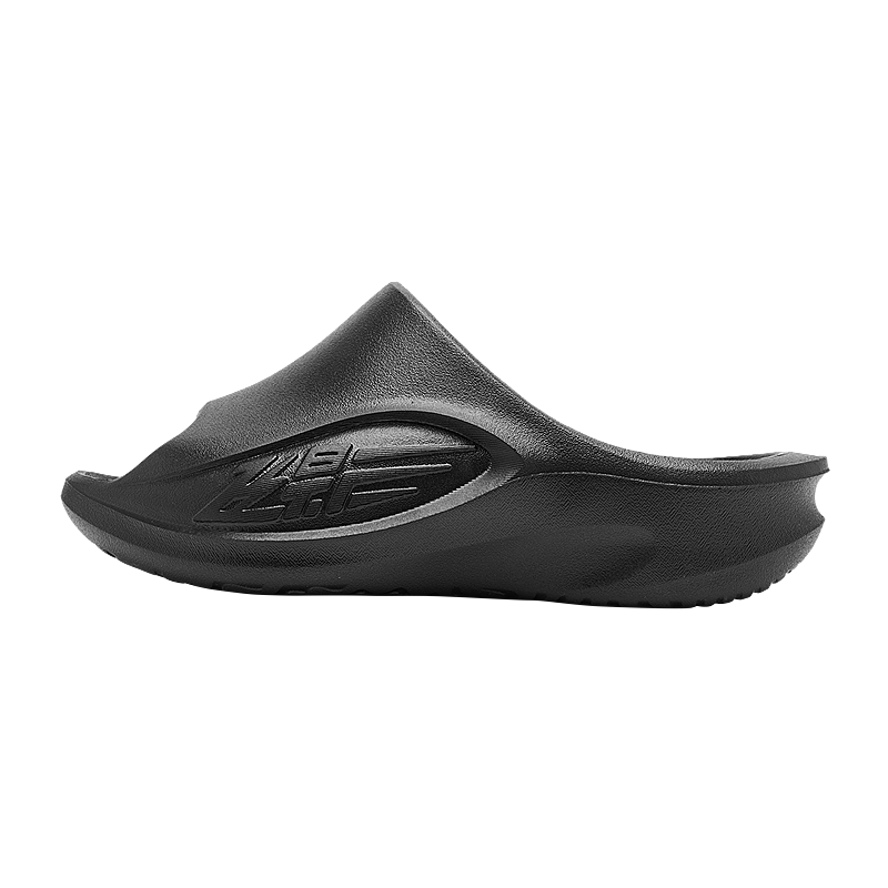 乔丹QIAODAN飞影3.0男鞋马拉松运动恢复拖鞋夏季软底防滑户外沙滩凉鞋 黑色 4