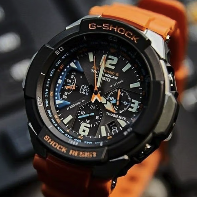 京东百亿补贴：CASIO 卡西欧 G-SHOCK系列 49.8毫米太阳能电波腕表 GW-3000M-4A 1382