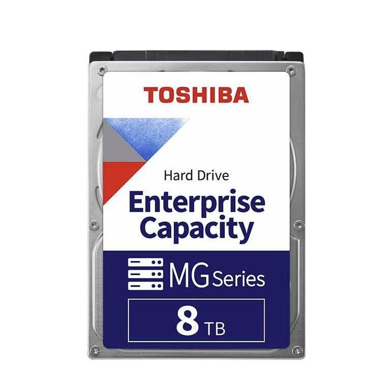 TOSHIBA 东芝 8TB 7200转 256M SATA 企业级硬盘(MG08ADA800E) 1033元