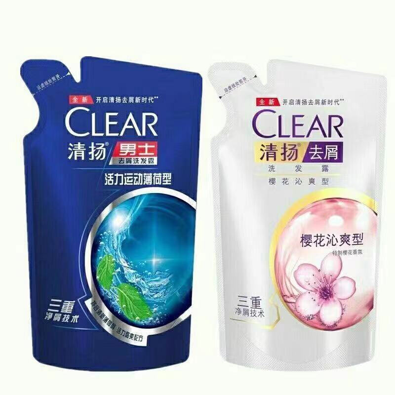 CLEAR 清扬 洗发露 樱花200g*1袋+活力运动200g*1袋【共2袋】 11.88元