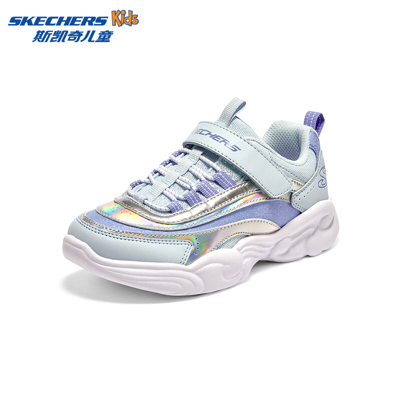 SKECHERS 斯凯奇 儿童运动鞋秋冬镭射熊猫鞋 302576L 113.8元（双重优惠）