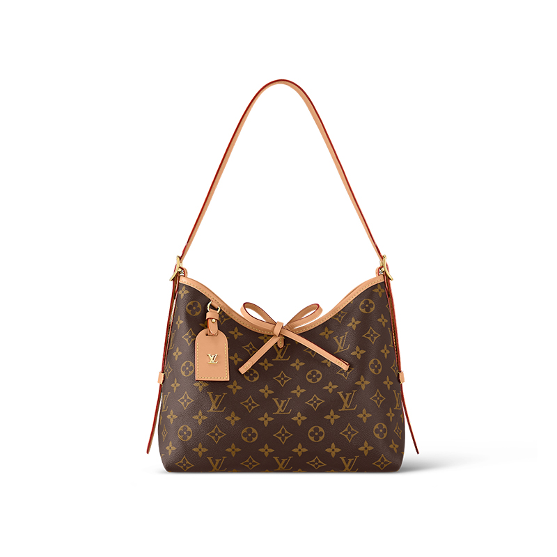 LOUIS VUITTON 路易威登 中古99新 monogram帆布 CARRYALL小号手袋 M46203 19028.5元