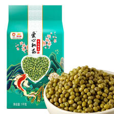 金龙鱼 爱心桃花 东北绿豆 1kg 9.31元（需用券）