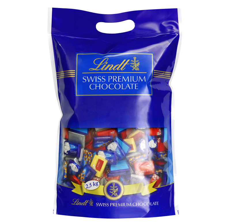 Lindt 瑞士莲 Napolitains 精选缤纷小块装巧克力 2.5kg417.8元