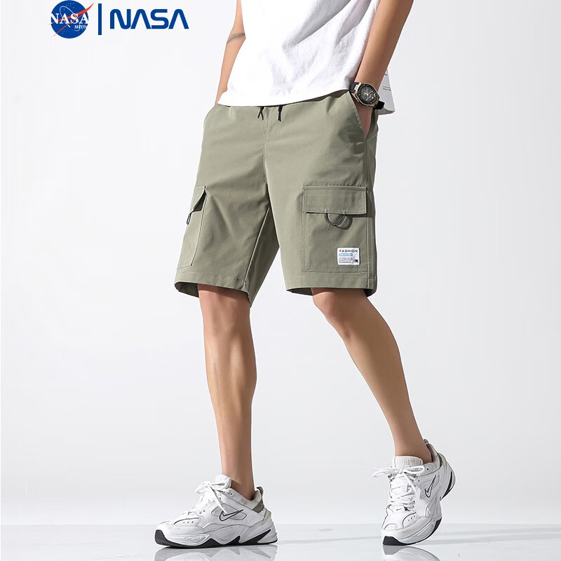 PLUS会员：NASAMITOO 男士工装短裤 AFS-13DK 22.65元包邮