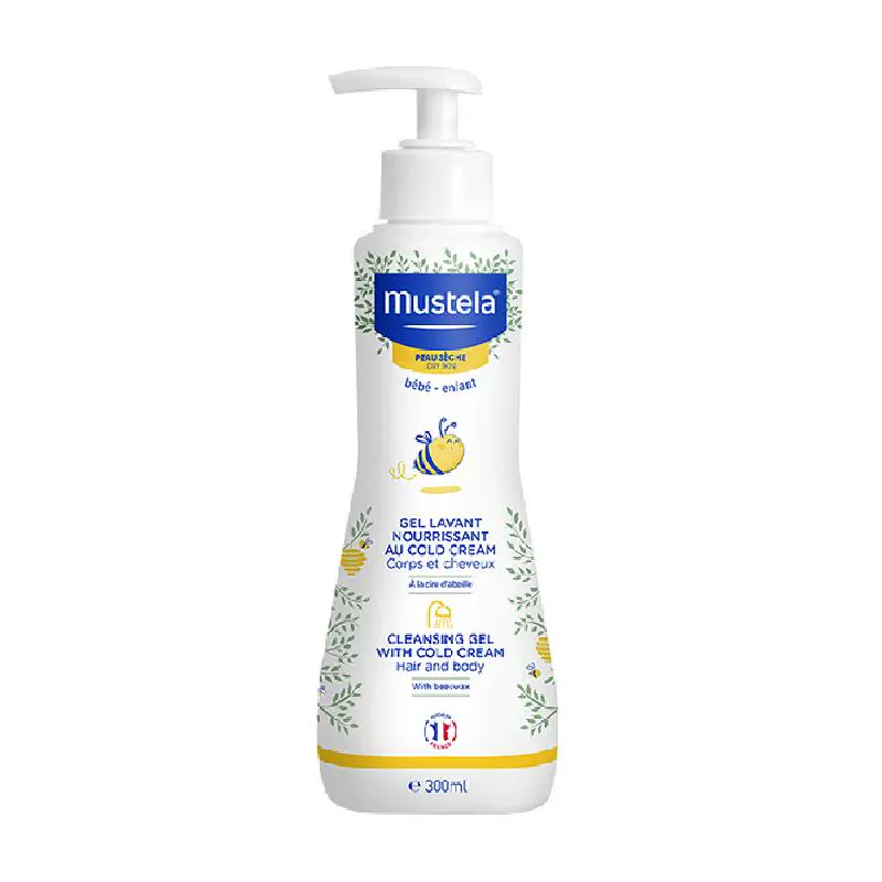 Mustela 妙思乐 洗发水沐浴露二合一啫喱300ml宝宝适用 ￥19.85