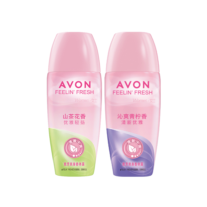 AVON 雅芳 夏日抑汗清爽留香香水走珠香体露 24.9元