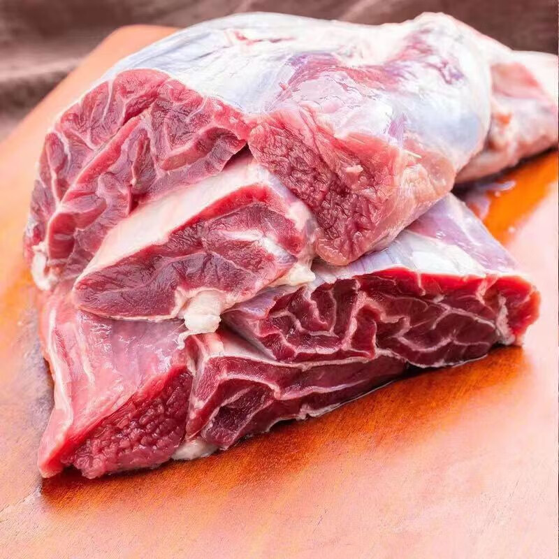 河北正宗鲜驴肉现杀速冻农家真驴肉不带皮驴肉 精选原切驴肉5斤装 196