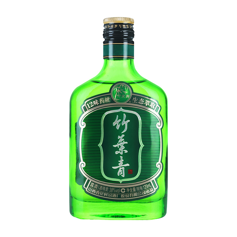 竹叶青 38度竹叶青酒125ml*1瓶 1元 - 逛丢