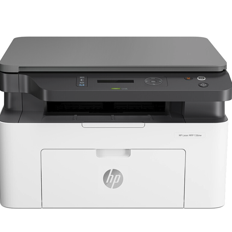 HP 惠普 锐系列 136nw 黑白激光一体机 白色 1099元（需用券）