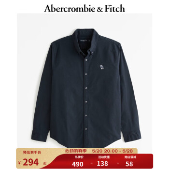Abercrombie & Fitch 小麋鹿通勤牛津衬衫 355504-1 ￥247.95