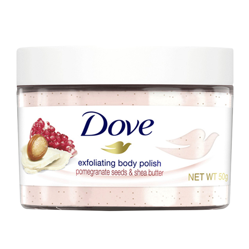 Dove 多芬 嫩白身体磨砂膏 298g*2 51.6元