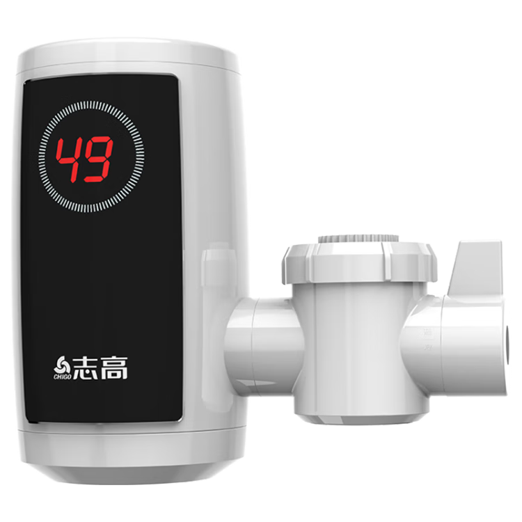 移动端、京东百亿补贴：志高 ZG-ZS820-830-1 即热式电热水龙头 77.5元