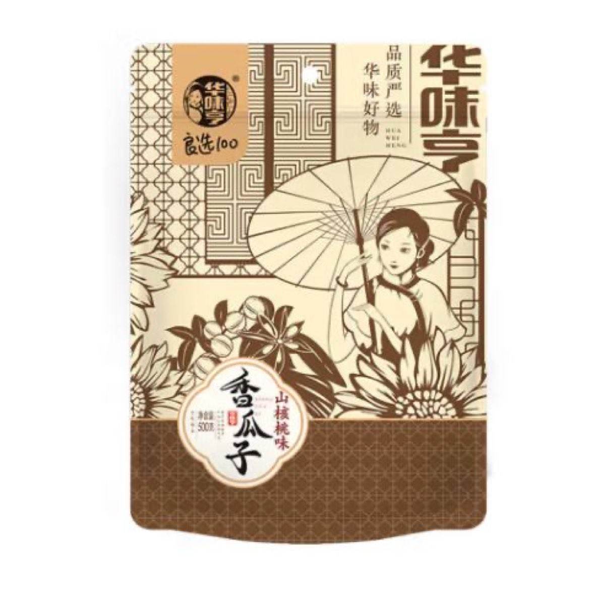 华味亨 多口味香瓜子花生 400g 任选4件 23.6元（合5.9元/件，需领券）