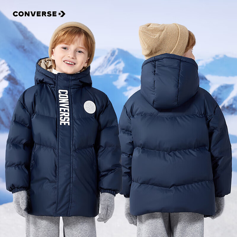 Converse匡威 男女儿童210g高充绒羽绒服 229元、包邮