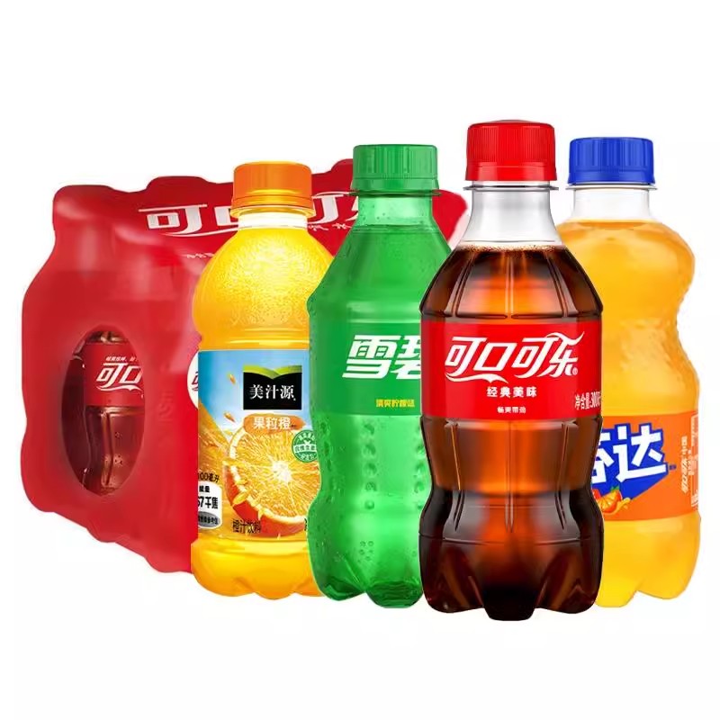 可口可乐 Coca-Cola 汽水组合装300ml*12瓶 12.73元