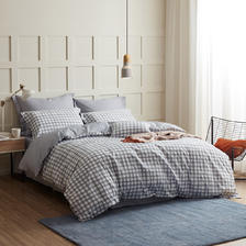88VIP：LUOLAI 罗莱家纺 床上四件套纯棉100全棉被套床笠床品夏季床单被子三件