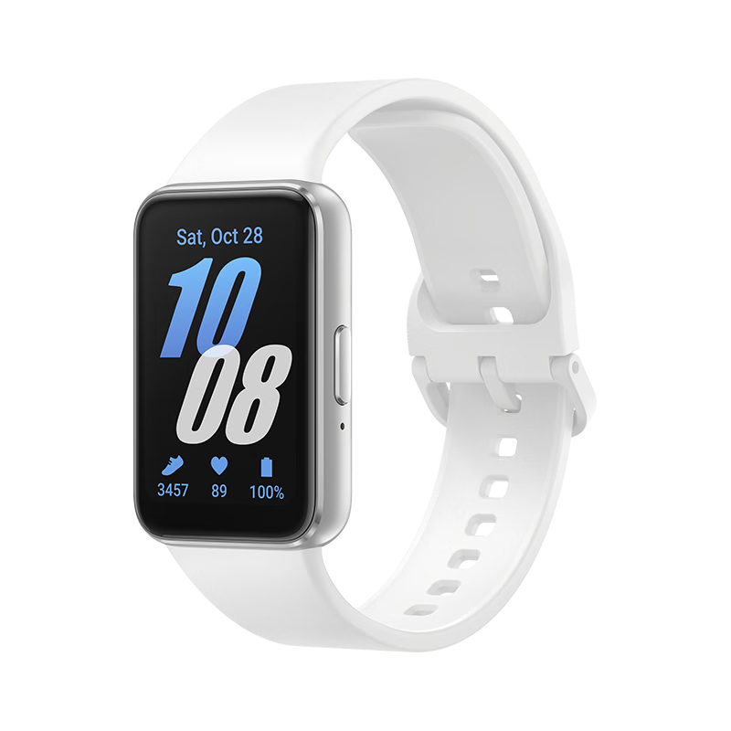 plus：三星 Samsung Fit3 智能手环/运动手环1.6英寸超高清AMOLED大屏/强劲续航/健